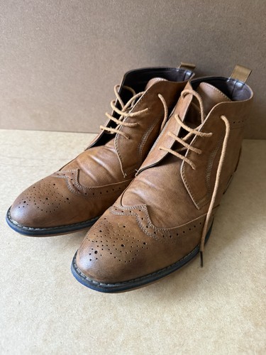 Cavani tan leather brogue - cavani,