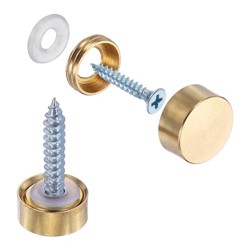 Pcs polished copper screw - pcs,