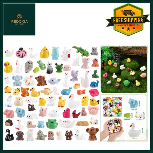 Pcs mini resin animals 75 - pcs,