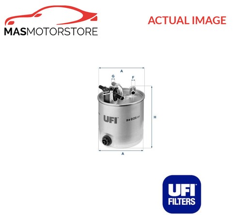 Engine fuel filter ufi - fuel,