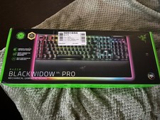 Razer BlackWidow V4 Pro Mechanical Gaming Keyboard - UK English, Green Switches