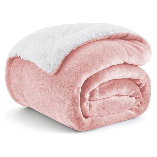 Sherpa fleece blanket - sherpa,