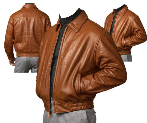 Men genuine lambskin - genuine,
