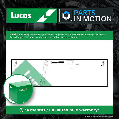 Leads ignition cables set - ignition,