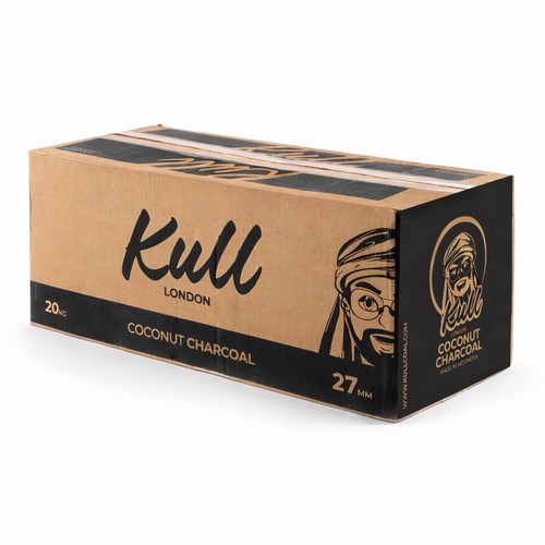 Kull shisha coal 20kg 27mm - shisha,