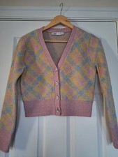 Zara Pastel Argyle Knit