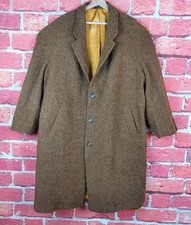 Vintage Harris Tweed Overcoat