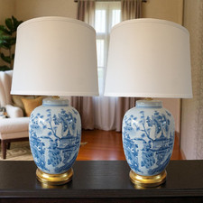 Pair of Chinese Table Lamps