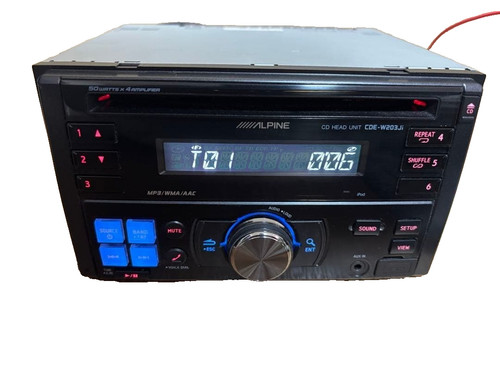 Alpine cde w203ji - cd, receiver