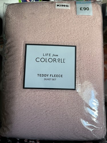 Teddy bear fleece - duvet, cover