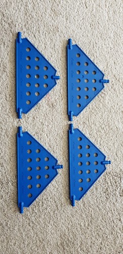 Knex blue base plates - knex,