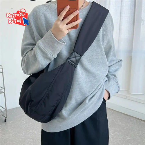 Women nylon shoulder bag large - bag,