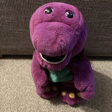 Barney vintage plush toy, batteries put in but doesn’t not work, just plush toy.