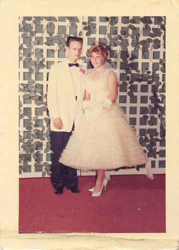 Vintage young man woman - young,