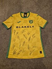 Norwich City Signed Team Shirt