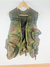 British Military Issue Woodland DPM Camouflage Webbing Tactical Assault Vest