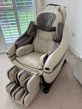 Massage Chair - Inada Dreamwave - Electric 3D Full Body Recliner - Beige