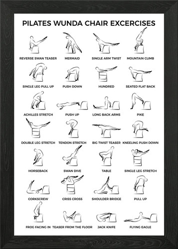 Pilates poses wunda chair