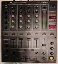 Pioneer Djm 500 SERVICED, Fully Working 4ch Pro Dj audio Mixer Good Condition 