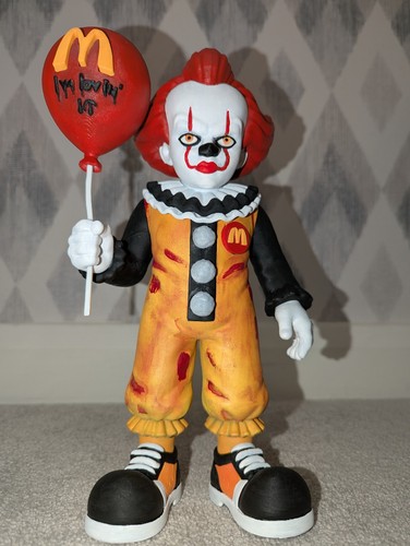 Custom hand painted pennywise - custom,