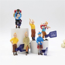 6pcs Les Aventures De Tintin