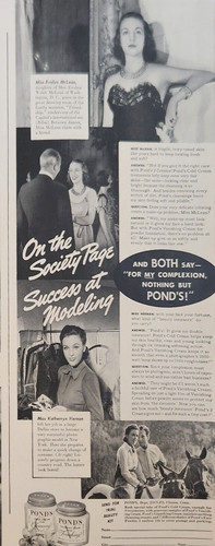 1940 ponds cold - ponds, cream