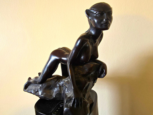 Cat lady nude signed - cat,