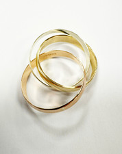Preowned 9ct 3 Colour Gold