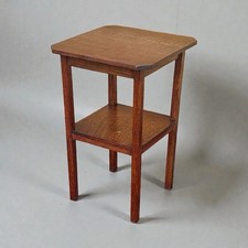 Antique Oak Two Tier Side