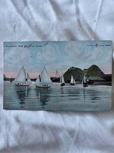 Postcard dumbarton rock and - postcard,