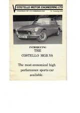 Costello MG MGB V8 Conversion