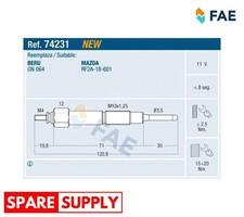 GLOW PLUG FOR MAZDA 323 ASTINA