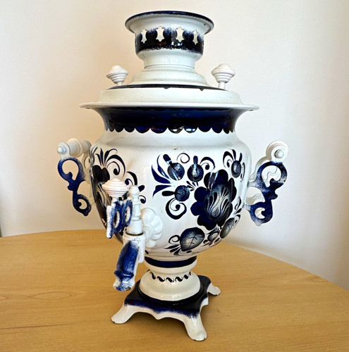 Vintage russian gzhel electric - vintage,