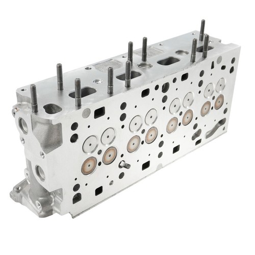 Cylinder head with - head, valves