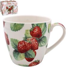 Lesser & Pavey Strawberry Field Breakfast Mug | Ceramic Coffee Mugs-CLEARANCE