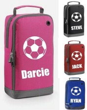 Personalised  Football Boot Bag  childrens Boys Girls School  PE kit Sports Bag