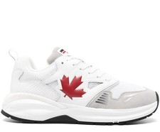 DSQUARED2 DASH LOGO LACE-UP TRAINERS SNEAKERS MEN SHOES SNM037601503805M1747