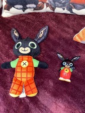 CBeebies Bing And Friends Soft Toy bunny & play Figure Bundle see photos ? 