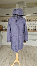Ladies Rohan Hilltop Jacket Waterproof Coat, Blue Size M (14ish)