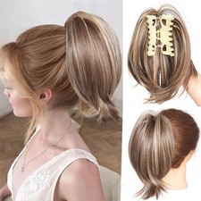 Claw Ponytail Piece Short Clip