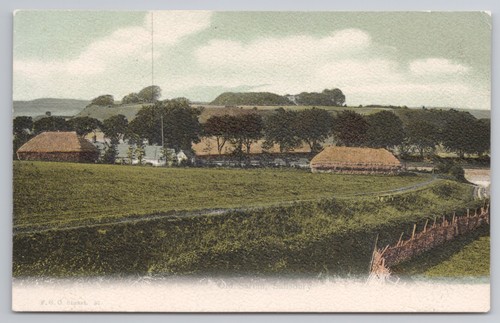 Postcard antique old - postcard, sarum
