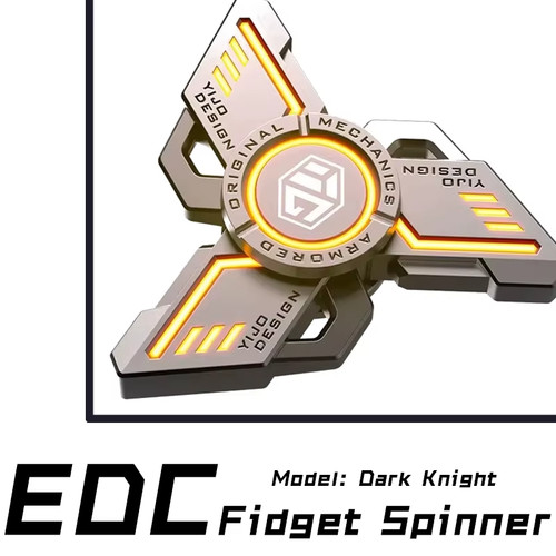 Metal fidget spinner toy - metal,