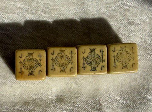 Set antique early bone - a,