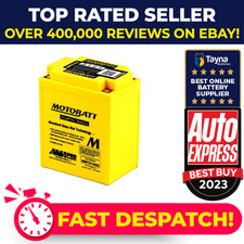 MBTX14AU MOTOBATT Quadflex AGM Bike Battery 12V 16Ah