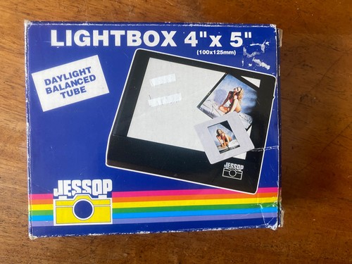Vintage light box jessops - light,