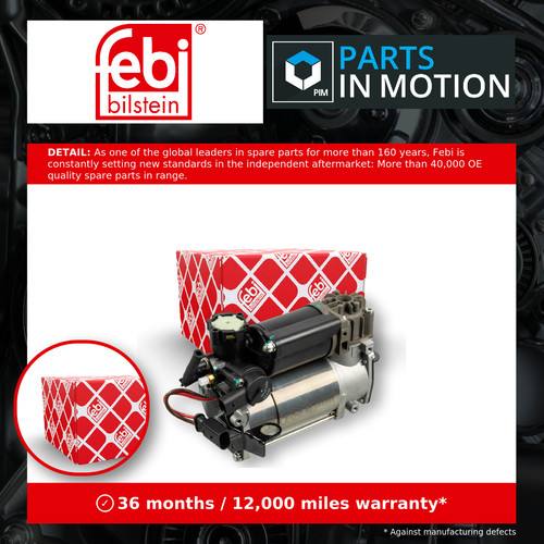 Air suspension compressor fits - air,