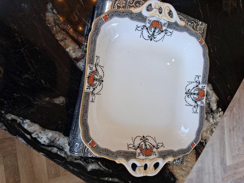Crown ducal ware octagonal - crown,