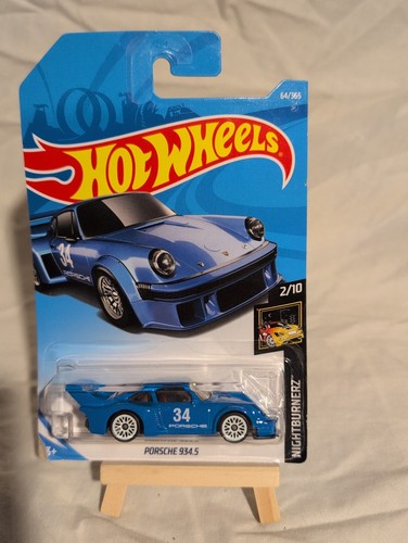 Hot wheels porsche 934 - hot, blue