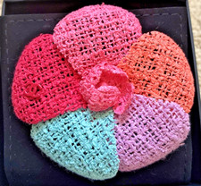 Chanel Flower Fabric Corsage