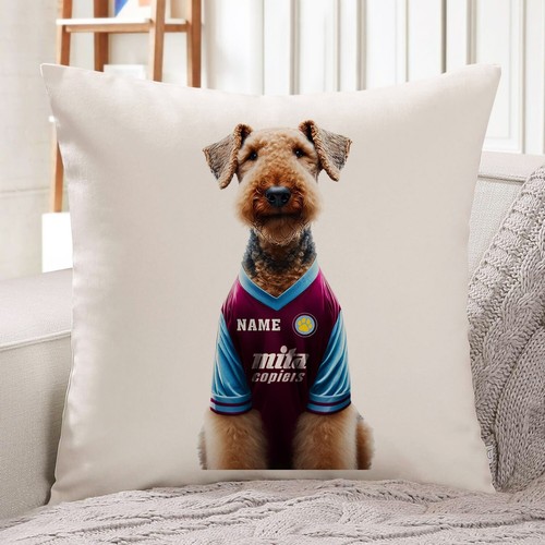 Aston villa airedale - airedale, cushion